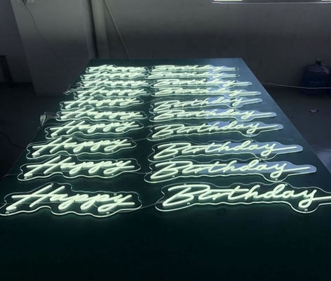 Holiday Store Essential 12V Custom Impermeabile RGB Flessibile Silicio LED Neon Sign Light