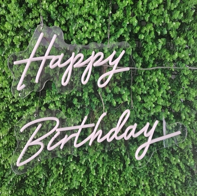 12V personalizzato resistente all'acqua RGB Flessibile Silicio LED Neon Sign Light per Holiday Store