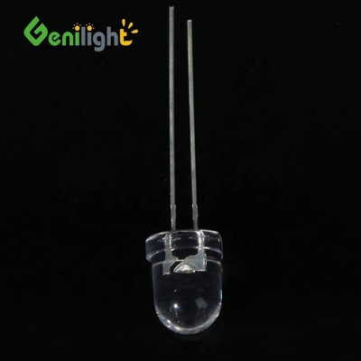 Max. Corrente inversa 50uA BIANCO F5 F8 F10 Ultra luminoso Acqua trasparente lampadina LED 3V Diodo di emissione luminosa