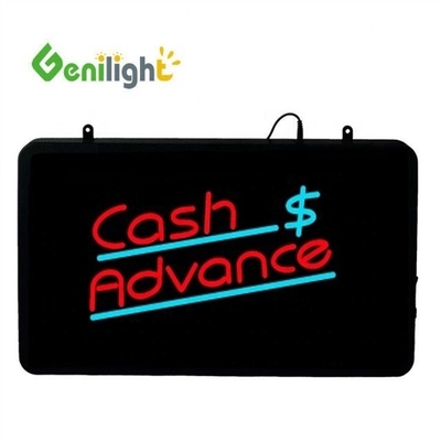 L'animazione lampeggiante Genilight 22*13inch LED Open Neon Sign Perfetto per il branding personalizzato