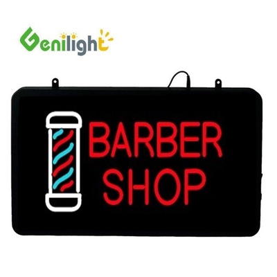 Genilight Indoor LED Sign Salone di bellezza Risparmio energetico Funzione di inseguimento e movimento 56*33cm
