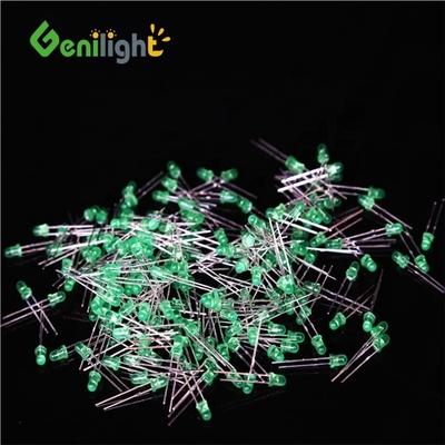 3 mm LED diodo verde per prestazioni stabili e costanti
