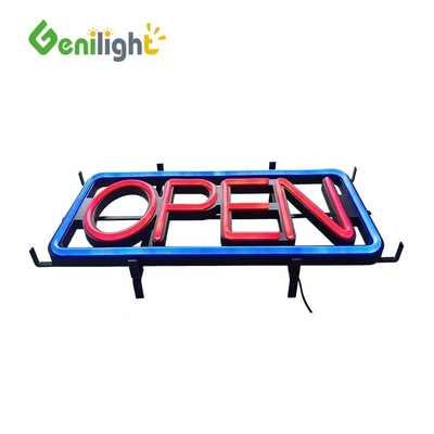 Segno di neon aperto in ferro Flex Neon Light 12V Neon Strip Light con profondità di colore personalizzabile