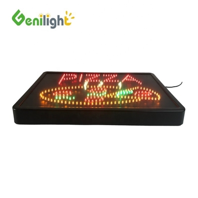 Segno LED RGB personalizzato 56*33cm Pizza Open Animated per esigenze B2B di Genilight