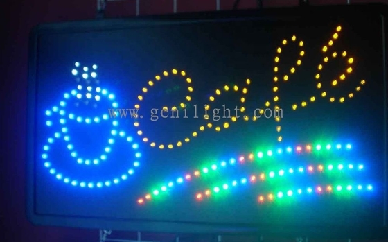 Promuovi efficacemente il tuo business di ristorazione al caffè con OPEN Neon Board e animazione