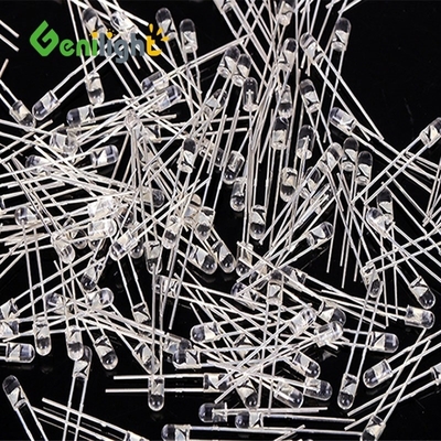 F3 LED per latte 3 mm Ultra Bright Red Green Blue White Yellow LED -40-60 Tolleranza