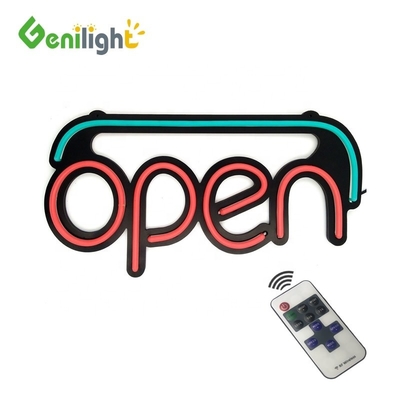 Indoor Genilight 48*25cm Silicone Open Neon Sign LED con Rohs Approved Power Supply