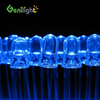 Potenza massima nessuna F5 5mm Lampada a LED Diodo emettitore Colonna spazzatrice bianca verde rossa blu gialla
