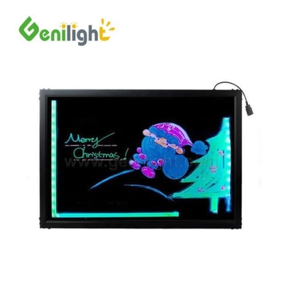 Funzione rettangolare Tavola da scrivere a LED ultra sottile di Genilight con 12 tipi di Twinkle