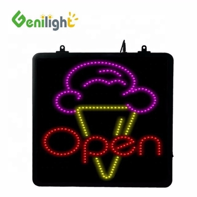 Fa' brillare il tuo business con il nostro gelato illuminato Custom Neon Open Sign Hot Item