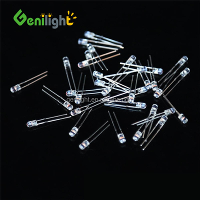 Voltage Peak Reverse Max 3mm LED Diodo lampadina lampeggiante 2,2-3V 20 MA luce