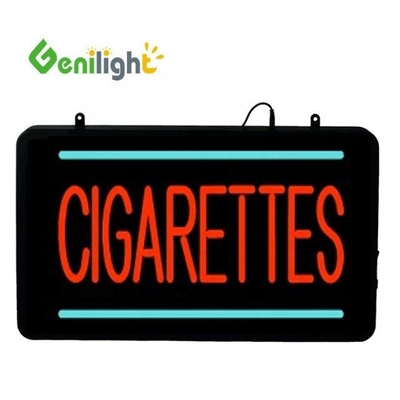 Genilight 56*33 cm rettangolo LED BAIL BONDS Neon Sign Animation Materiale resina epossidica