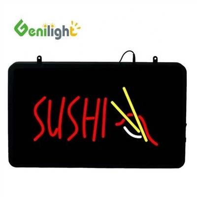 2 Modifiche di tipo Funzioni SASHIMI LED neon segno aperto per bastoncino da pesca negozio pixel pitch fai da te