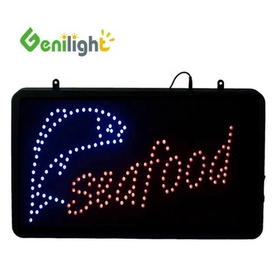 2 Modifiche di tipo Funzioni SASHIMI LED neon segno aperto per bastoncino da pesca negozio pixel pitch fai da te