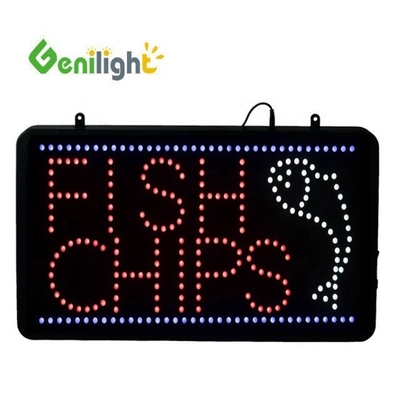 2 Modifiche di tipo Funzioni SASHIMI LED neon segno aperto per bastoncino da pesca negozio pixel pitch fai da te