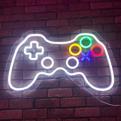 Aggiungi un po'di colore alla tua stanza di gioco con il segnale neon del controller di gioco personalizzato da 41 * 27.5 cm