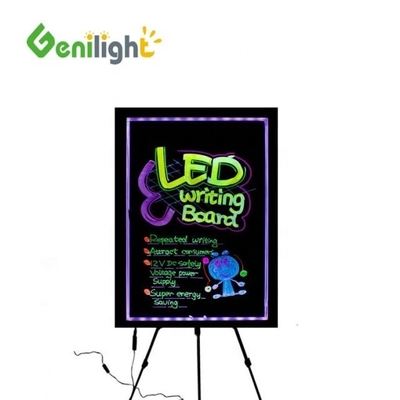 Tavola di segnalazione LED in vetro ultra sottile temperato o actilico con ingresso AC 110 V-240 V