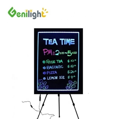 Tavola di superficie in vetro acrilico o temperato personalizzata a colori pieni LED