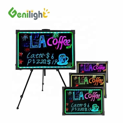 OEM Flashing Stand Billboard Glowing Drawing Tavola di scrittura a LED a colori piene Tavola dei messaggi