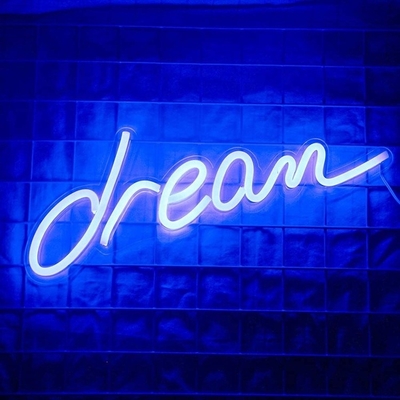 Progetta il tuo cartello a neon a LED con testo personalizzato Voltaggio 5V Durata di vita 50000 ore