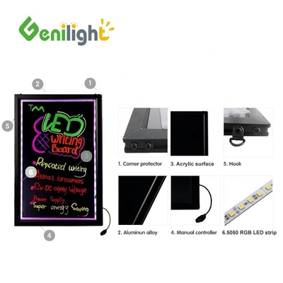 Eccellente resistenza al vento Rectangle Type VIP 13 Yrs Acrylico RGB Magic LED Scrittura