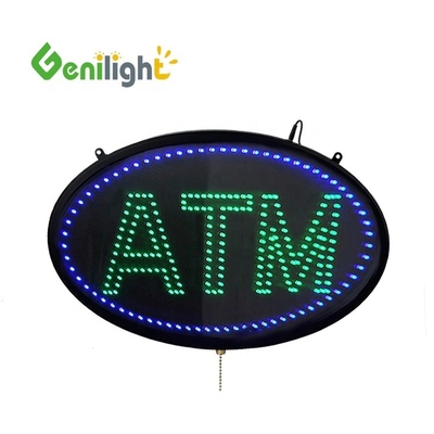 Dispositivo touchscreen per bancomat all'interno con segnale illuminato a LED in basso per interni e display