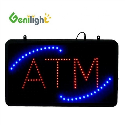 Dispositivo touchscreen per bancomat all'interno con segnale illuminato a LED in basso per interni e display