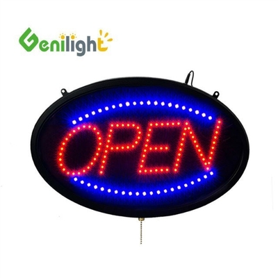 Segnali aperti a neon a LED con due tipi di funzioni di cambio e materiale acrilico