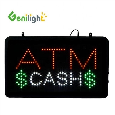 Dispositivo touchscreen per bancomat all'interno con segnale illuminato a LED in basso per interni e display