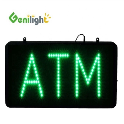 Dispositivo touchscreen per bancomat all'interno con segnale illuminato a LED in basso per interni e display