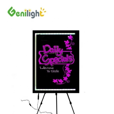 Genilight Disegno al neon a LED in vetro temperato o acrilico per illuminazione interna con cartone di gesso