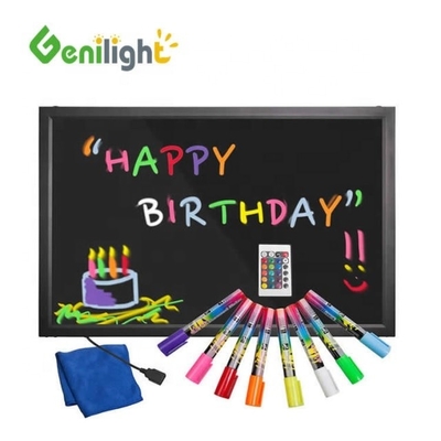 Genilight Disegno al neon a LED in vetro temperato o acrilico per illuminazione interna con cartone di gesso