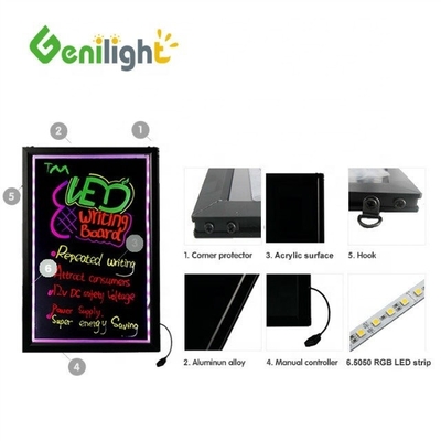 Genilight Disegno al neon a LED in vetro temperato o acrilico per illuminazione interna con cartone di gesso