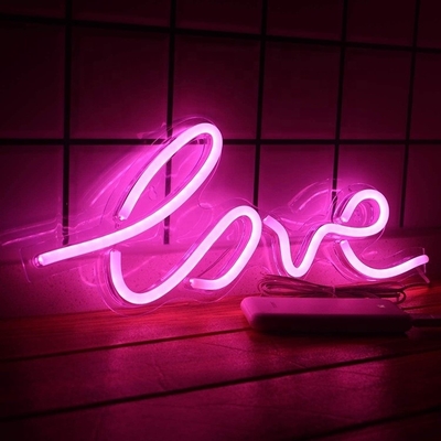 50000 ore di vita Business Neon Sign Large LED Love Light per un design personalizzato