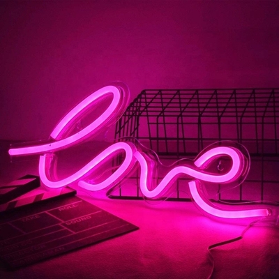 50000 ore di vita Business Neon Sign Large LED Love Light per un design personalizzato