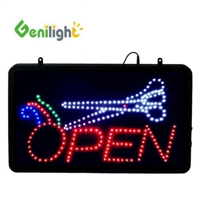 Risparmio energetico personalizzare neon LED segnale aperto chiuso per negozio bar bar bar pub genilight