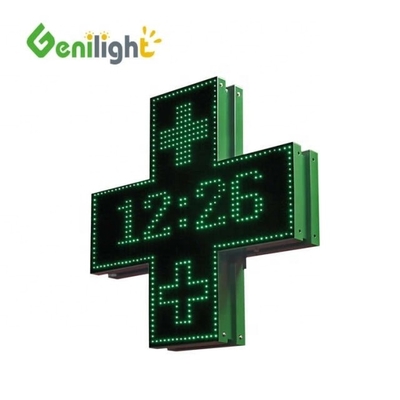 SDK Funzione Esterno impermeabile programmabile Display a colori incrociati Farmacia LED Sign