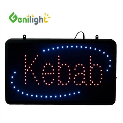 Genilight 22*13 pollici CE RoHS lampeggiante LED Neon Sign per Studio Fotografico Forma rettangolare