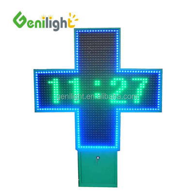 OUTDOOR RF/WIFI/Remote Control LED Farmacia Cross Display Facile installazione e funzionamento