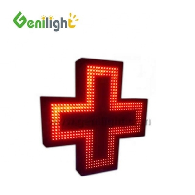 1280 / 2560 punti LED Croce medica illuminata Farmacia Segno commerciale con supporto fotografico