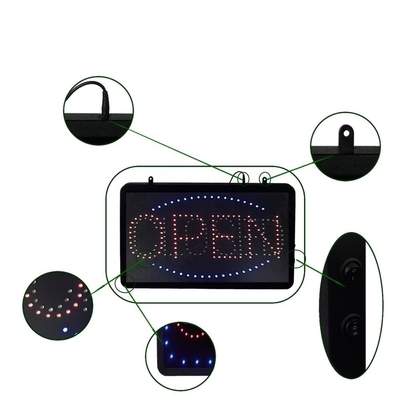 Segnale di finestra LED a LED a luce super luminosa aperta chiusa animata con e PCB Front Board