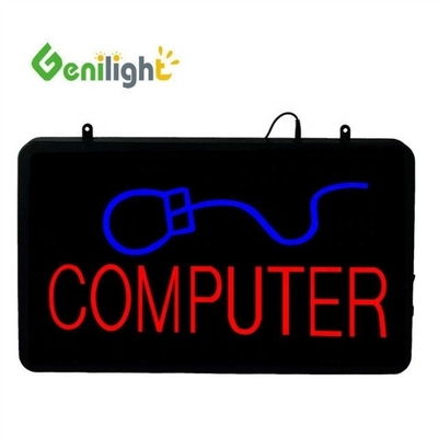 Funzione di visualizzazione di animazione segnale a neon LED a colori con ABS open-mold outframe