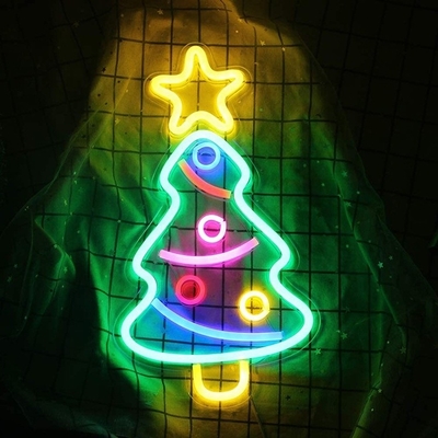 Albero di Natale personalizzato Neon Sign Light per le decorazioni di festa
