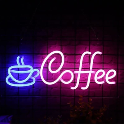 Lampada notturna in vetro acrilico Articoli di decorazione neon