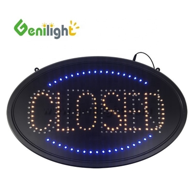 Segnale LED aperto/chiuso con materiale superbrillante