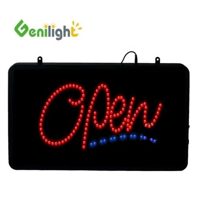 Genilight 56*33 cm Custom Neon Business Hours Led Open Sign Display Funzione ANIMATION