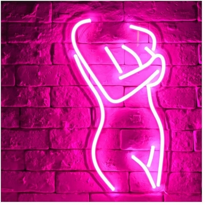 Segno di neon sexy lady per la camera da letto uomo bar cave negozio di casa festa decorazione artistica consumo di energia 1