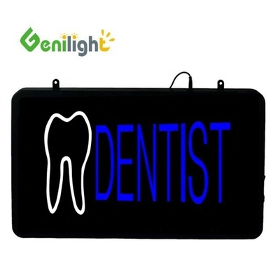 ABS Open-Mold Genilight Ovale 58*36cm LED Neon Open Sign con Logo dentale