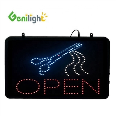 Tesi da barbiere taglio LED segno popolare catena di neon animato per le vostre esigenze aziendali