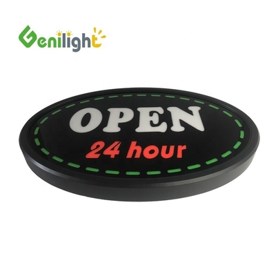 Attraente touch screen personalizzato in resina epossidica LED neon segno aperto per il negozio
